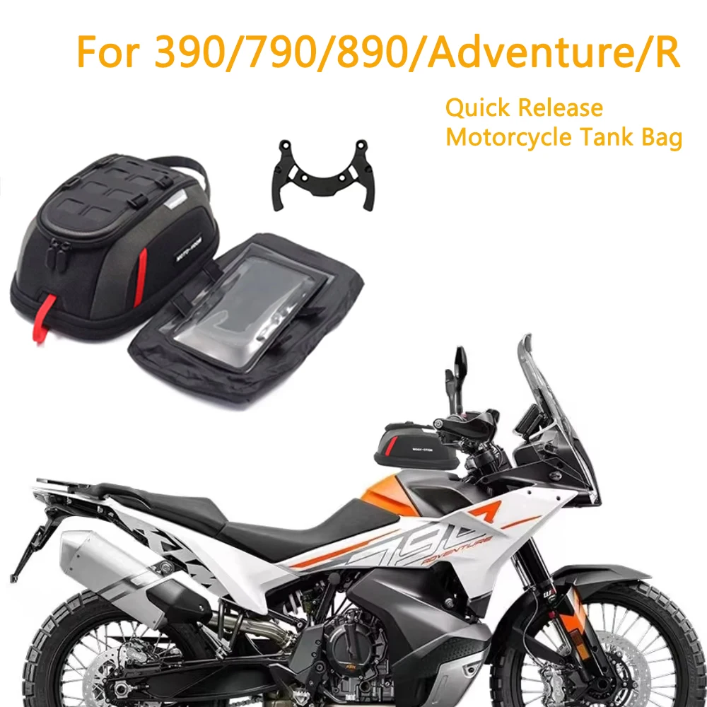 

Motorcycle Tank Bag For 390 790 890 Adventure ADV R S Motorcycle Accessories Magnetic Tank Bag Quick Tank Bag Quick Release Bag