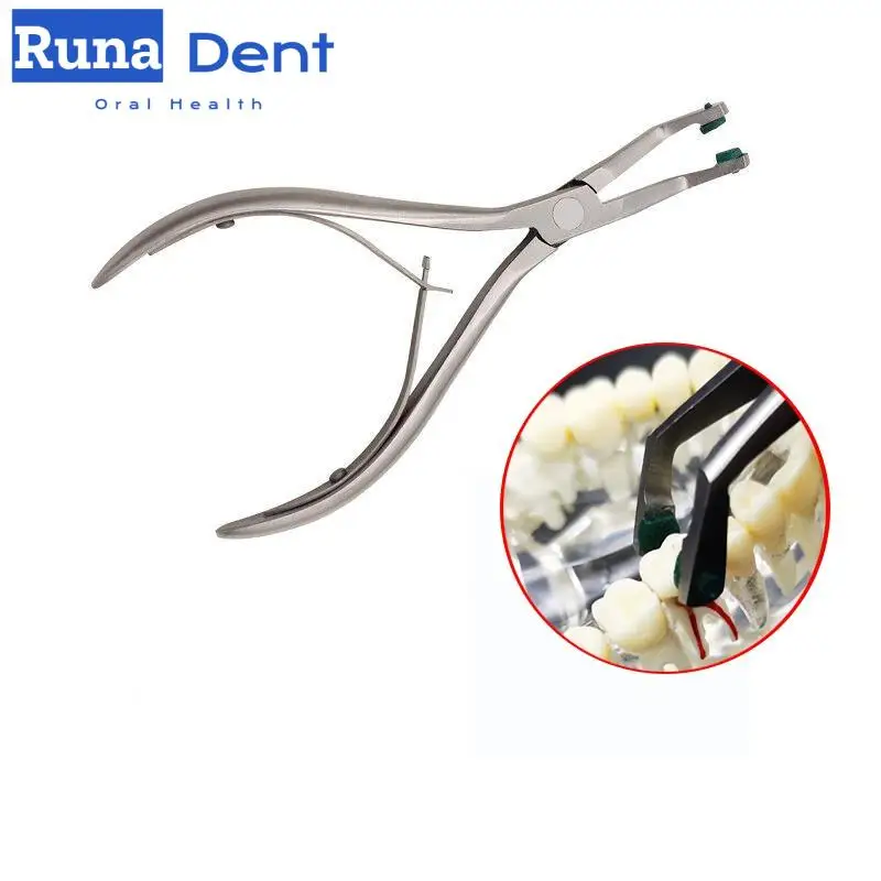 3/5Pcs Dental Temporary Teeth Crown Removal Pliers Temporary Tooth Forceps Dentist Tools