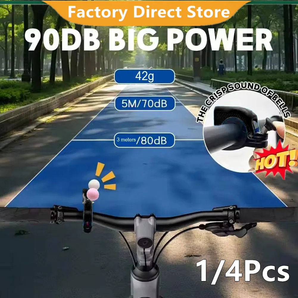 

1/4 шт. скрытый алюминиевый сплав, высокий децибел, велосипедный звонок, большой громкий руль, маленький звонок, оборудование для горного велосипеда, дорожное снаряжение, новинка 2023 года