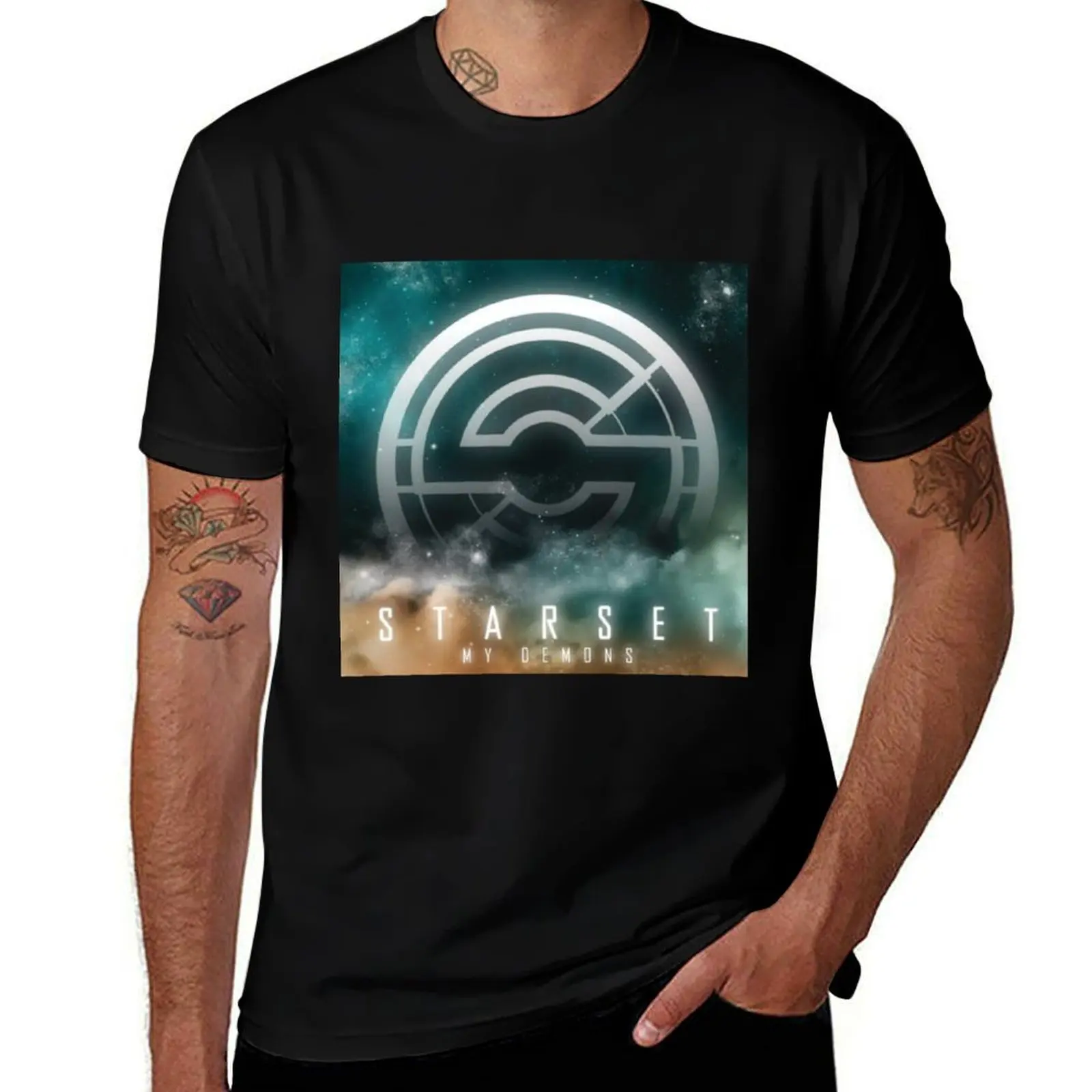 T-Shirt shirts t starset 100 for graphic t man man cotton percent man starset t shirt T-Shirt shirts cotton