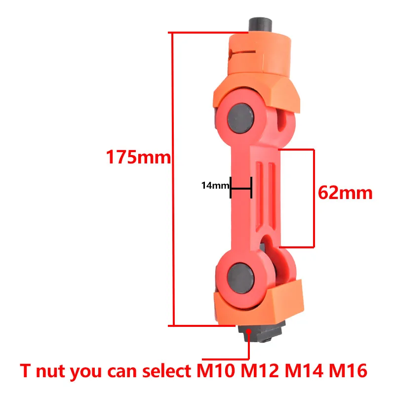 Universal Ajustável M16 M14 M12 M10 CNC Machine Work Stop Piece, Posicionador para Torno de Trabalho, Ferramenta localizadora multifuncional