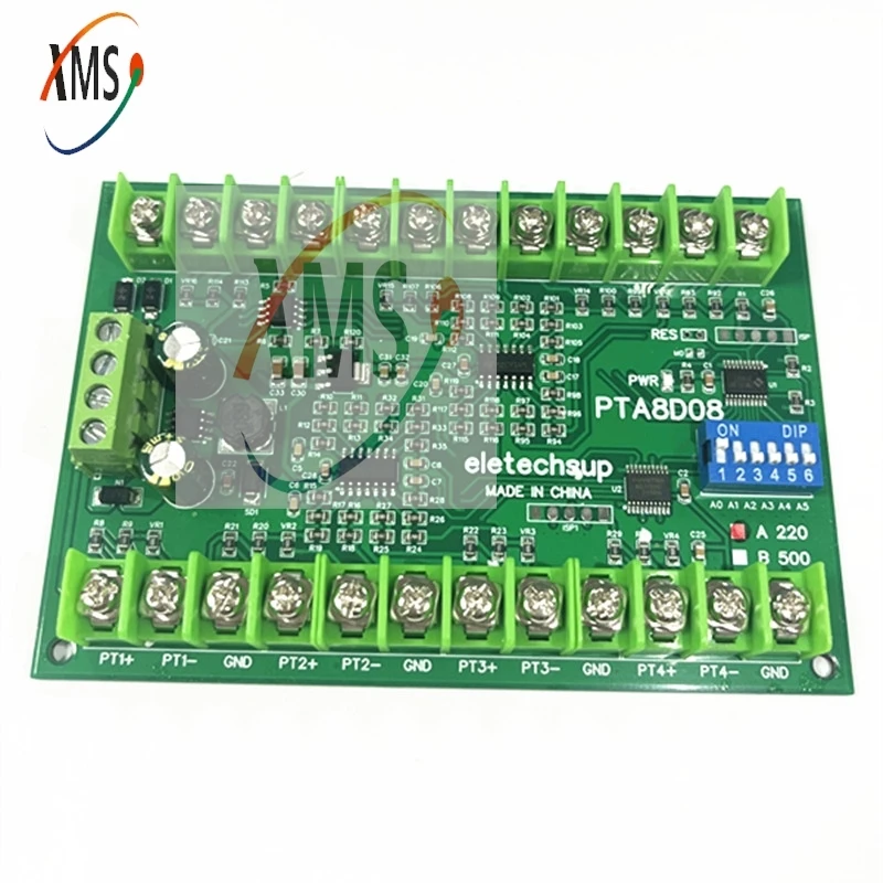 PTA8D08 8AI RS485 Analog Input PT100 RTD RS485 Temperature Sensor Acquisition Module replace NTC K Thermocouple DS18B20