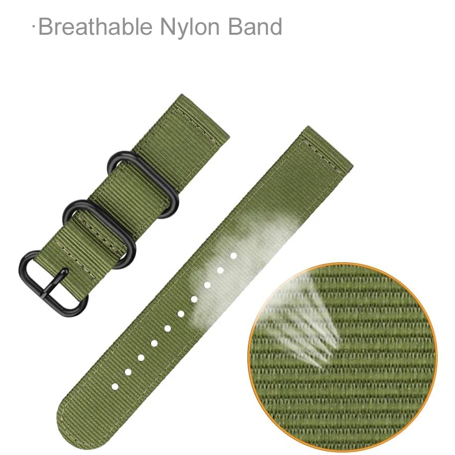 سوار من النايلون لساعة Xiaomi Redmi Watch 3 الرياضية للنساء والرجال بحزام معصم لساعة Redmi 3