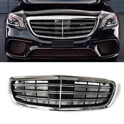 Front Grille Bumper Grill For Mercedes-Benz W222 S-Class S320 S400 S350 S500 S450 S600 2014-2019 ABS Replacement Grills
