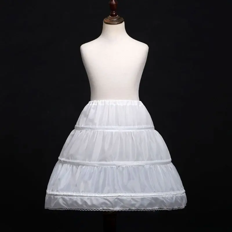 ZB91 niños princesa falda enagua niñas vestido novia con faldas aro Accessori