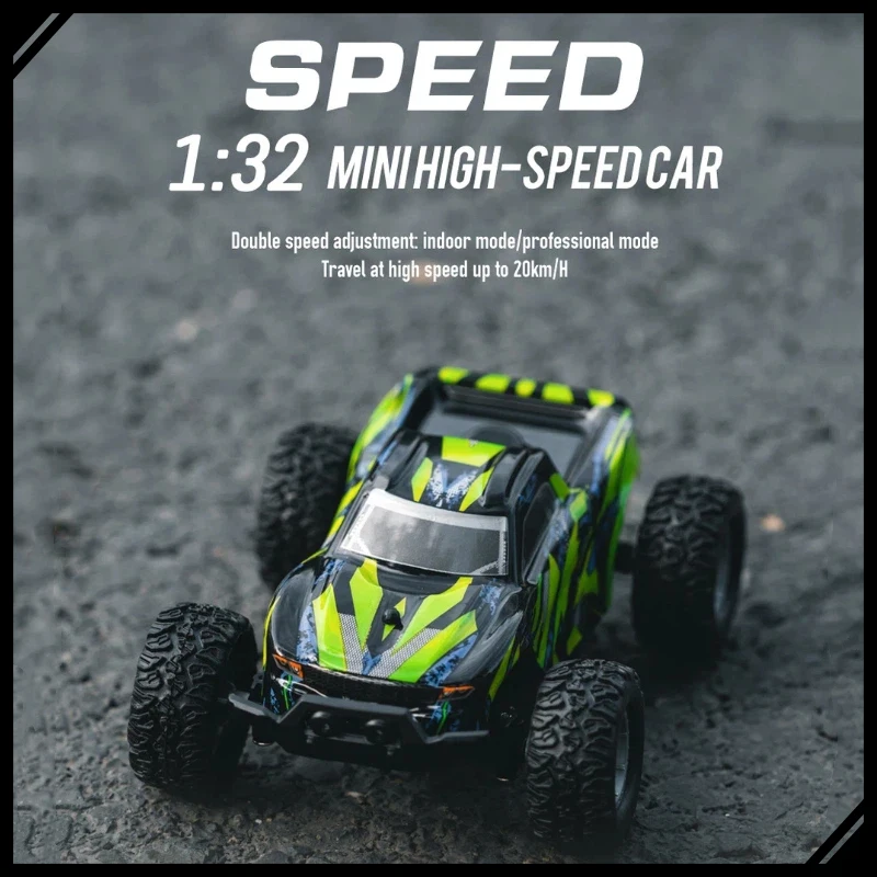 

1:32 Мини RC Высокоскоростной гоночный автомобиль Дрифт Внедорожный электрический пульт дистанционного управления Альпинистский автомобиль Игрушка Перезаряжаемый привод Трюк Автомобиль Подарок