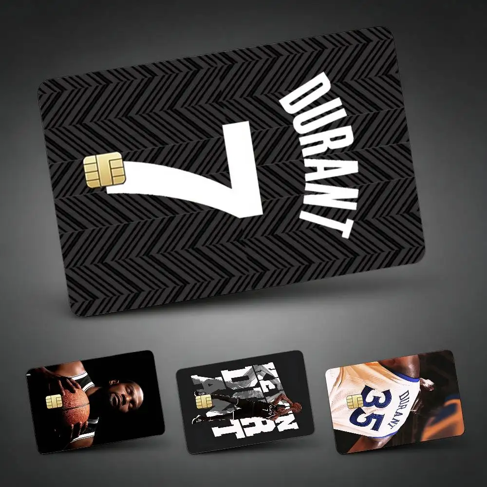 

Basketball K-Kevin D-Durant 7 Decorative Waterproof Film Skin Cover Credit Card Stickers Debit Front Bank Bus Pass