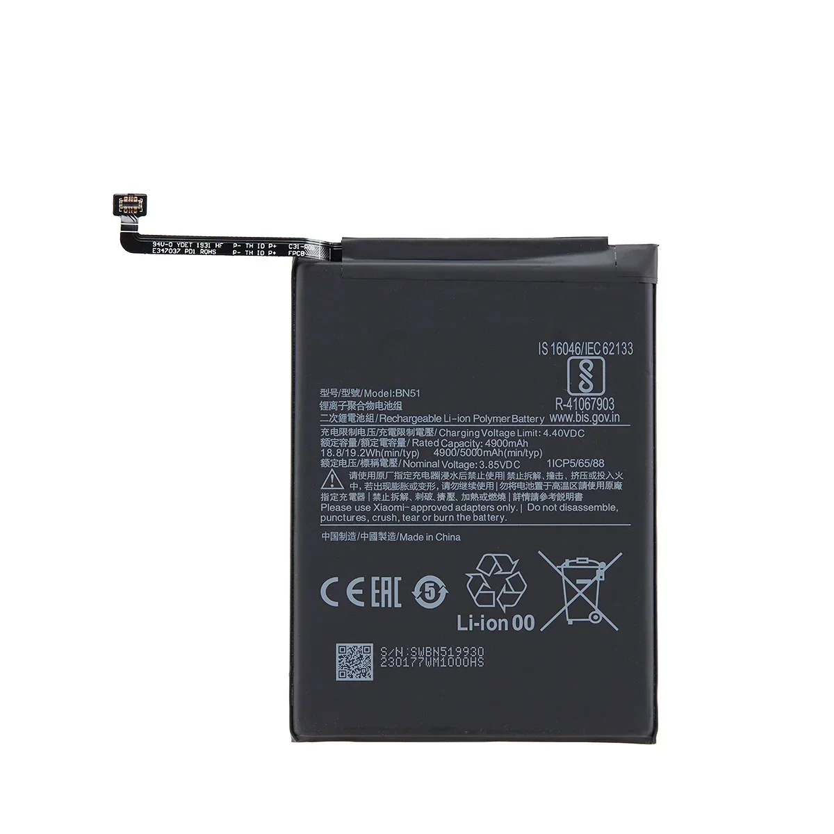 2024 years Brand New BN51 5000mAh Battery For Xiaomi Redmi 8 Redmi 8A Redmi8 High Quality Phone Replacement Batteries +Tools