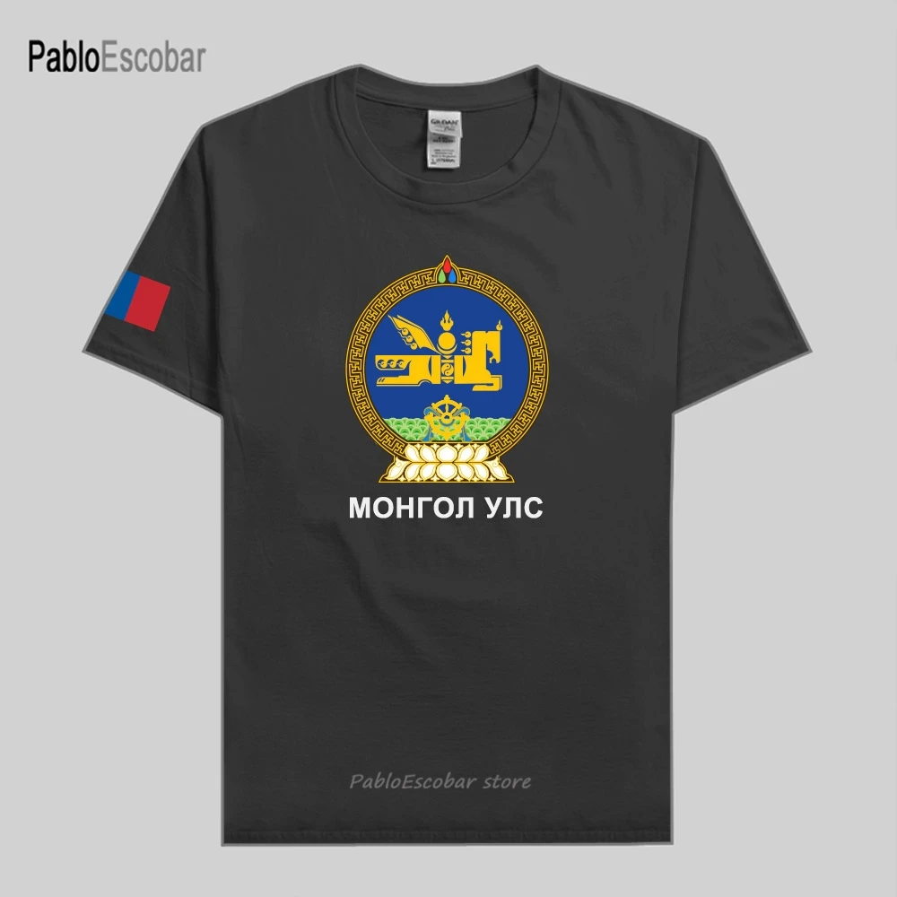 Mongolia men t shirt fashion jersey nation team  cotton t-shirt clothing tees country sporting MNG Mongol Mongolian