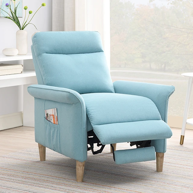 Soft Comfortable 1 Seater Hotel Sofa Fabric Chair