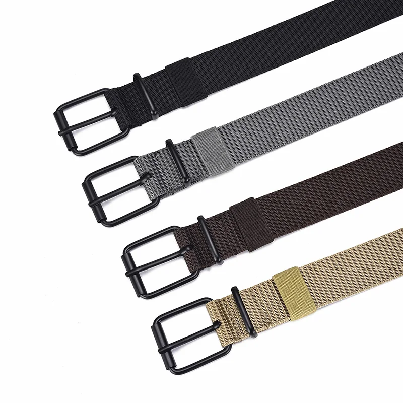 Cintura da uomo con fibbia ad ardiglione alla moda Cintura multifunzionale semplice per avventure all'aria aperta di alta qualità Regali di compleanno da uomo retrò