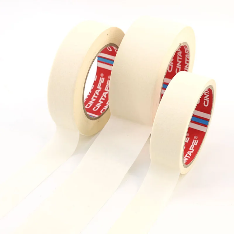 custom.Factory Accept Custom Size Color No Strong Single Sided White 40mm 40m Acrylic Adhesive Paper Masking Tape