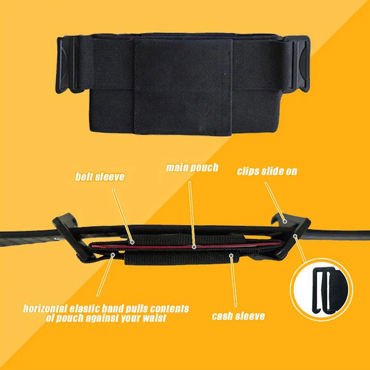 Esportes pessoais ao ar livre elástico invisível pacote de cintura montanha fitness correndo mini telefone móvel carregará o pacote de cintura