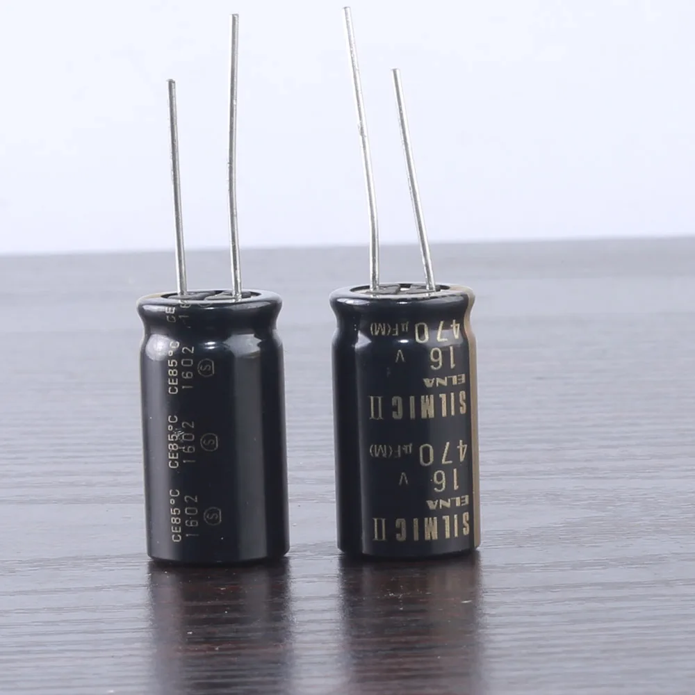 1PC Elna Rfs silmic II 470uf 35V 25v 16v 50v audio Capacitor New diy HiFi 16v 35V 470uf hot sale