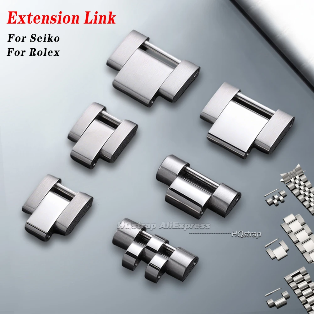 New Stainless Steel Extension Link Repair Tool for Seiko for Jubilee for Rolex for Water Ghost Metal Chain Link Band Accessories