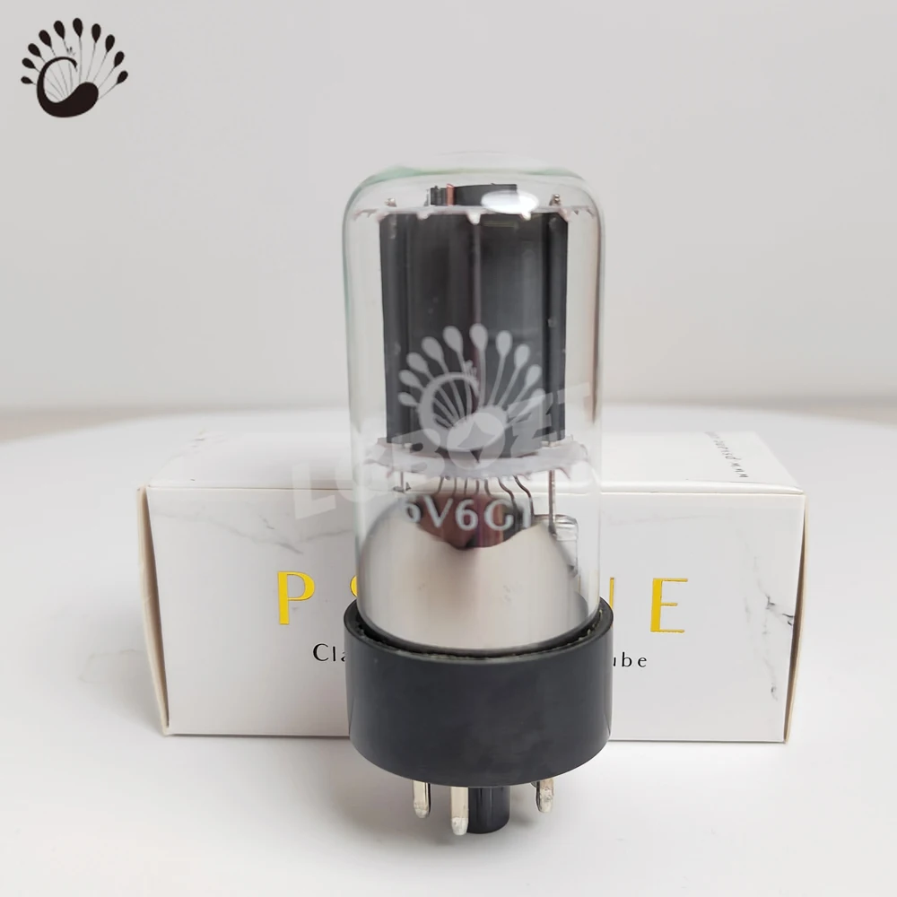 

PSVANE 6V6GT Vacuum Tube - Direct Replacement for 6P6P/6F6/6N6C, Enhanced Audio Clarity & Stability in Hi-Fi/Amplifiers