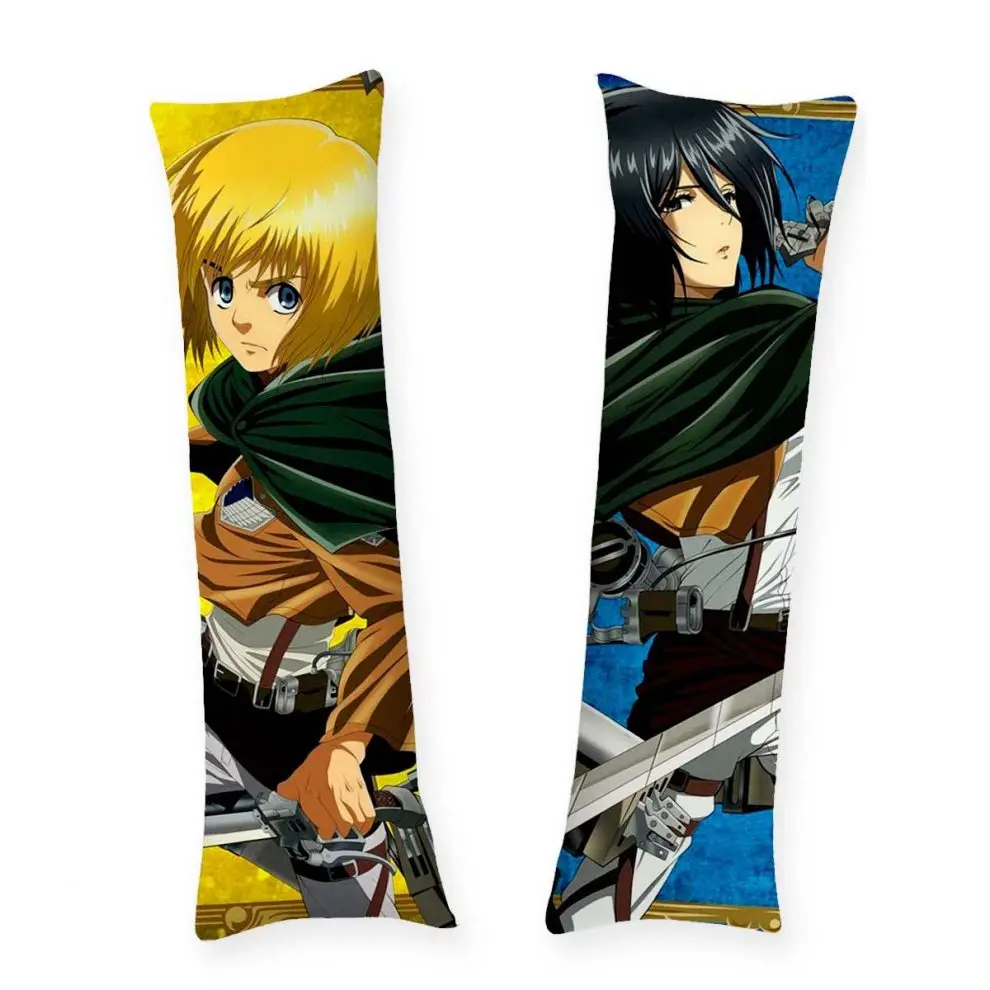 Dakimakura Anime Pillow Case Armin Attack On Titan Double-sided Print Of Life-size Body Pillowcase Gifts