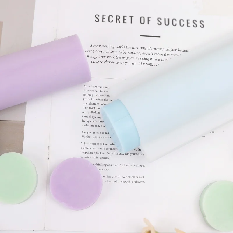 Long Heart Column Silicone Soap Loaf Mold Round Shaped Soap Tube Making Supplies Mould DIY Handmade Soap Bar Romantic Home Dec