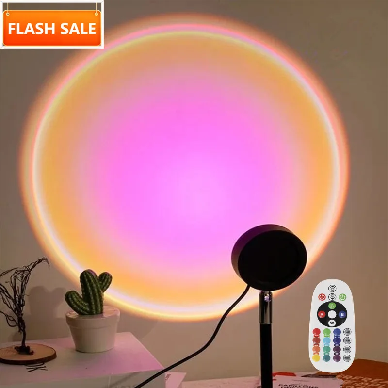 projecteur-de-coucher-de-soleil-led-magique-16-couleurs-telecommande-alimente-par-usb-veilleuse-d'ambiance-pour-chambre-a-coucher-fetes-decoration