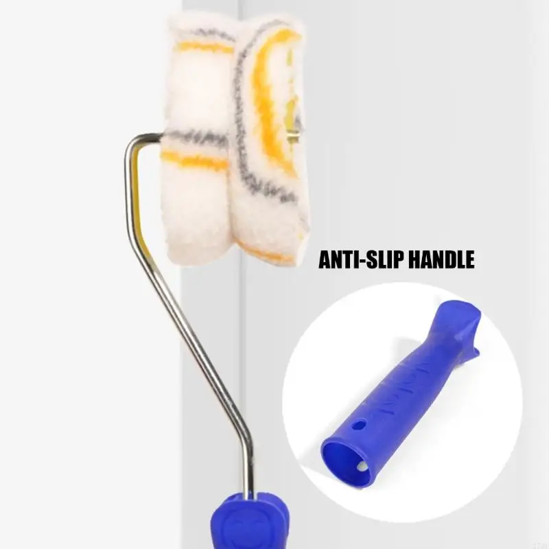 37ME Wall Corner Roller Handheld Round Corner Painting Tool Paint Roller for Wall