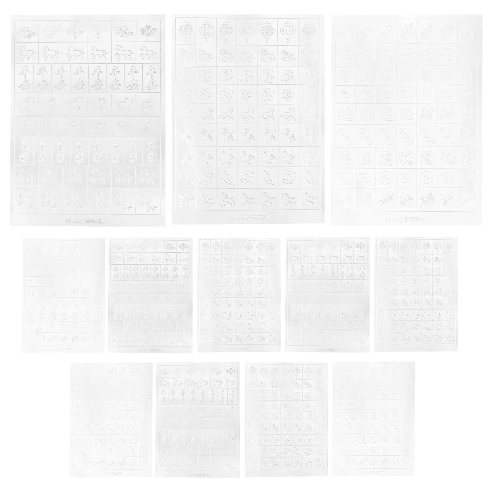 

Наклейки для ногтей с прозрачным кружевным дизайном, украшения для ногтей, модные аксессуары для маникюра