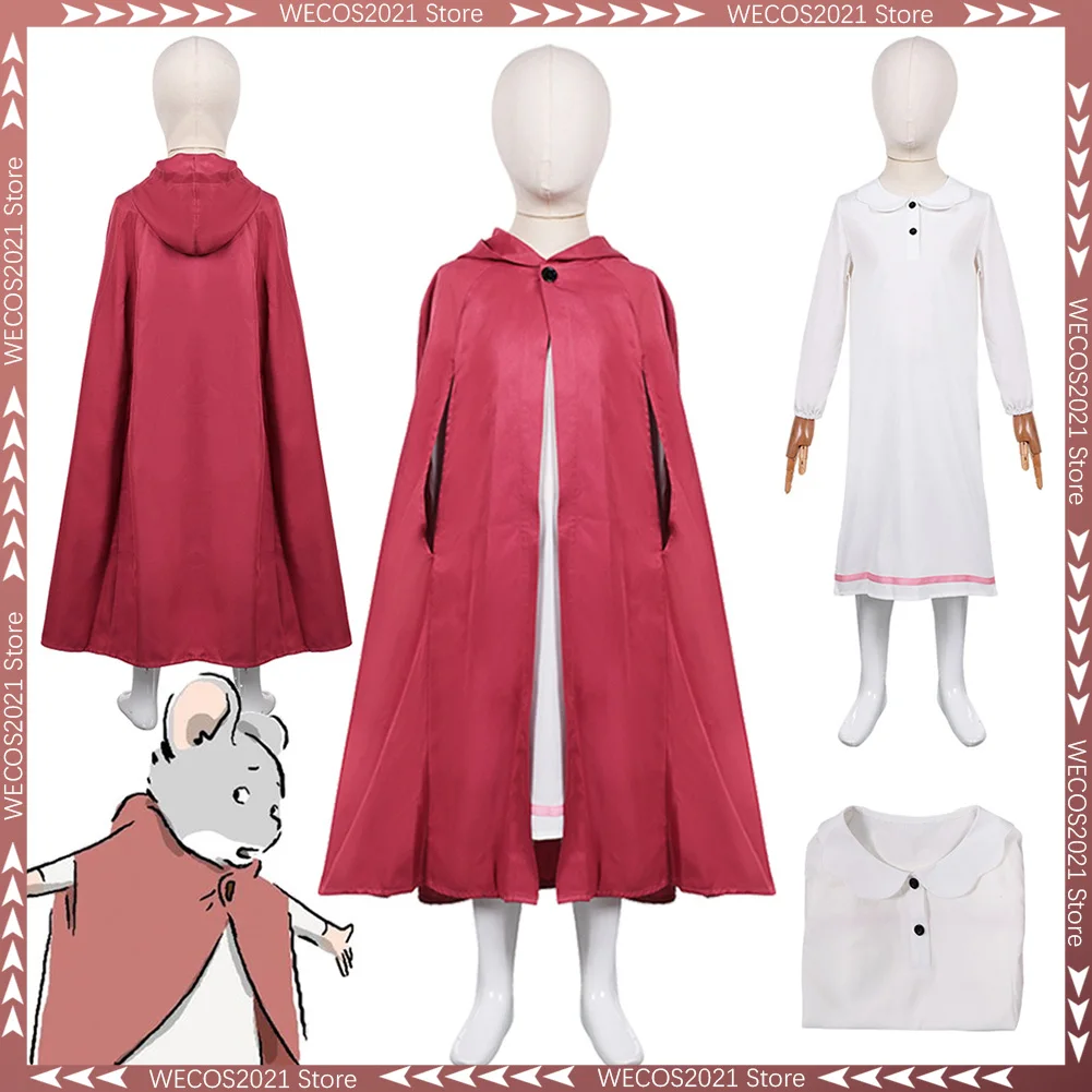 

Cartoon Ernest Celestine 2 Costume Gibberitia Trip Celestine Cosplay Fantasy Boys Girls Cloth Disguise Teen 6 to 14 Years Outfit