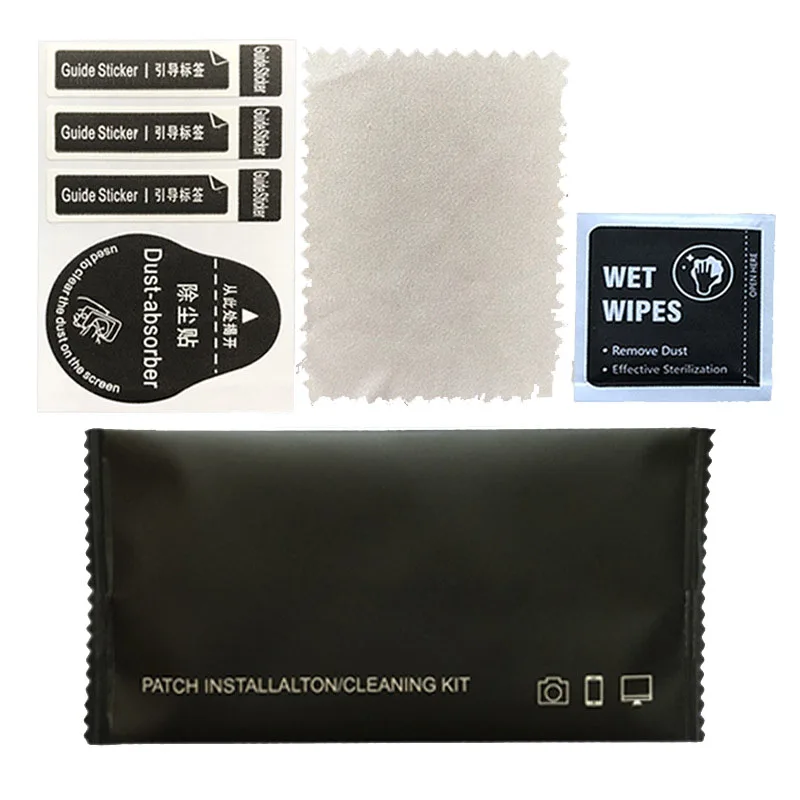 Wholesale Dry-Wet Wipes Screen Protectors Accessories for Optical LCD Camera Lens Mobile Phone Watch Screen Cleaning Cloth Sets
