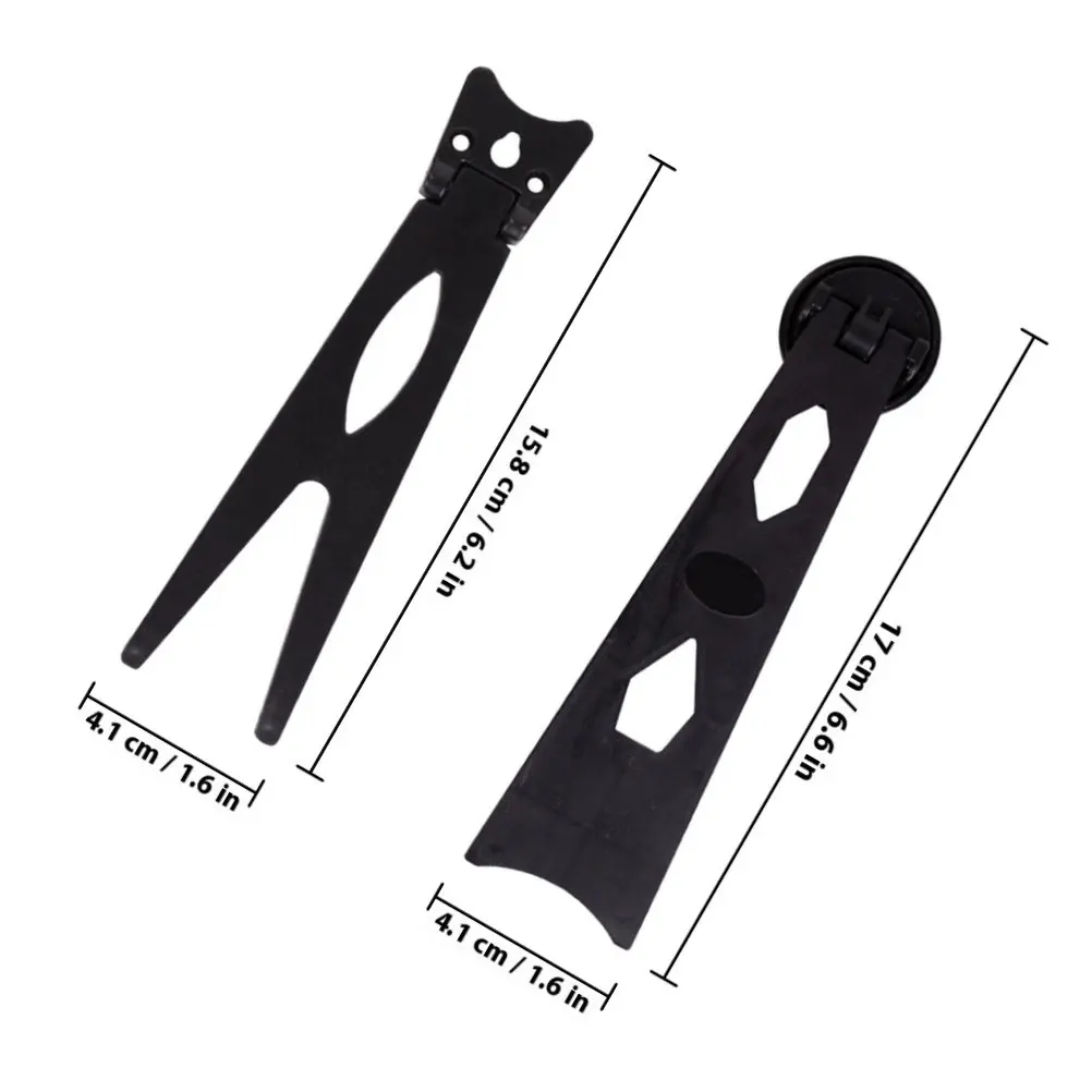 12Pcs Picture Frame Back Stand Plastic Easel Support Stable Desktop Display Smooth Surface Rounded Edges Easy Installation