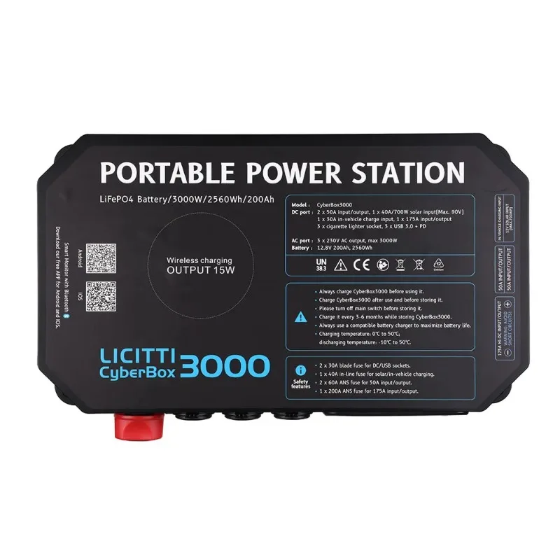 Green Environment Protection Portable Power Station Lifepo4 Lithium Battery Outdoor Cabinet Energy Storage For Camping Travel