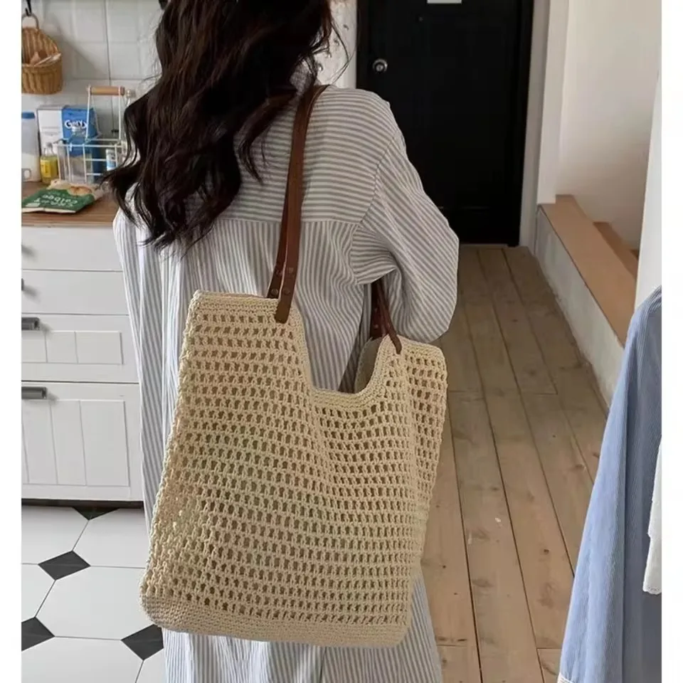 

Women Shoulder Bag Handbag Fashion Shoulder Purse Lightweight Satchel Summer Tote Bag for Vacation Work Shopping Spring Summer
