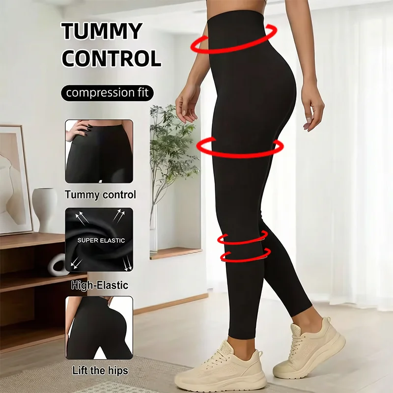 

Женские укороченные брюки Miss Moly с высокой талией, корректирующие фигуру, с эффектом подтяжки ягодиц, компрессионные леггинсы для похудения и тренировок