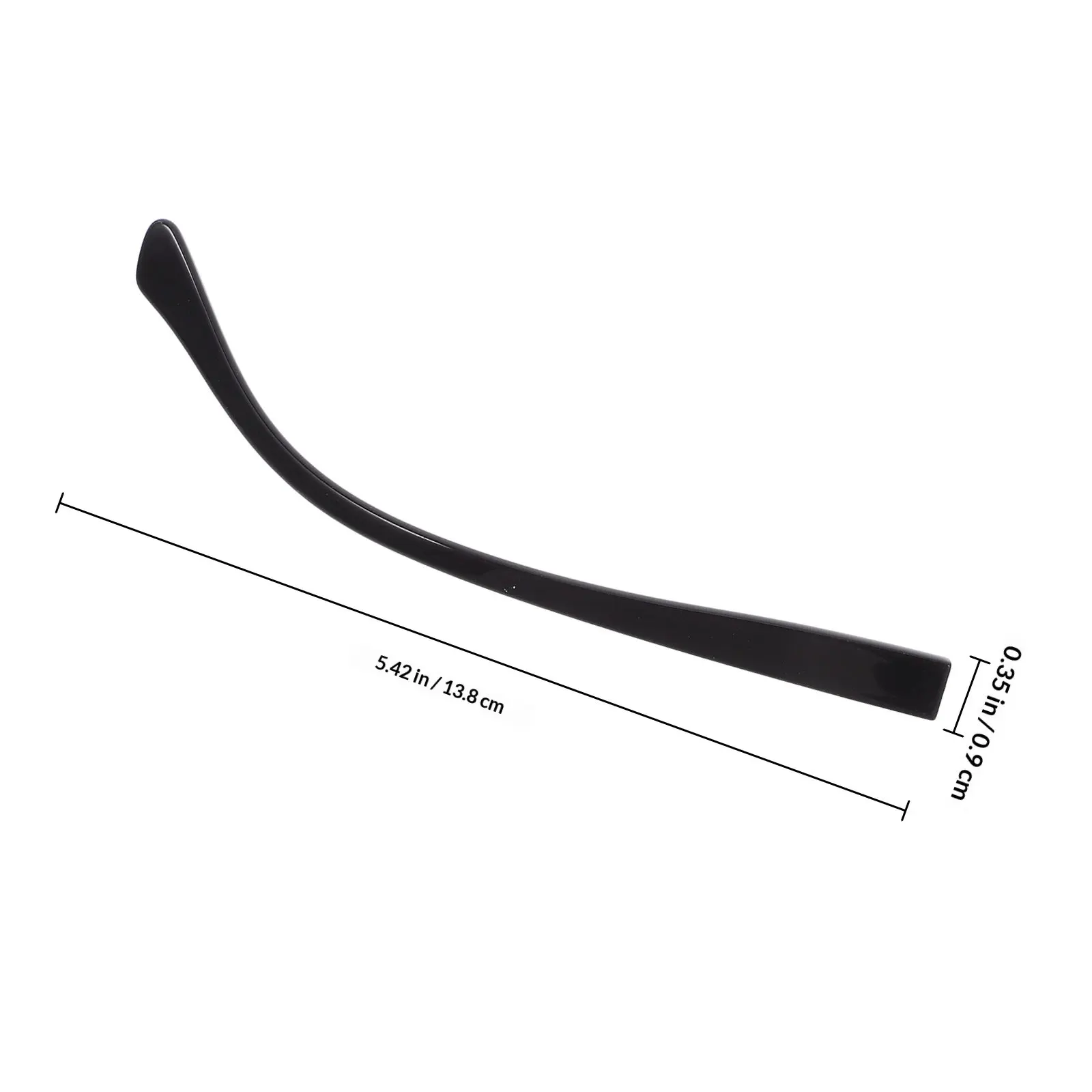 1Pair Eyeglasses Temple Replacement Universal Lightweight Comfortable Glasses Repair Eyeglass Arm Replacement
