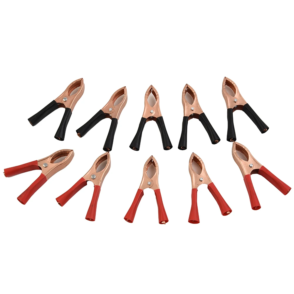 30A Clip 75mm Length Aligator Clips Clips Car Clip Crocodile Clip High Strength Multipurpose