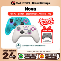 Gamesir Nova PC Gamepads For Nintendo Switch 2 Controller Windows Steam Switch Android IOS Gamer Hall Effective Sticks HD Rumble