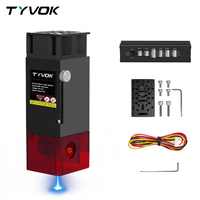 TYVOK 5W Laser Head 450nm TTL/ PWM Blue Light for Engraver Wood CNC Cutting DIY 5W Laser Engraver Head Tools 10W Laser Module