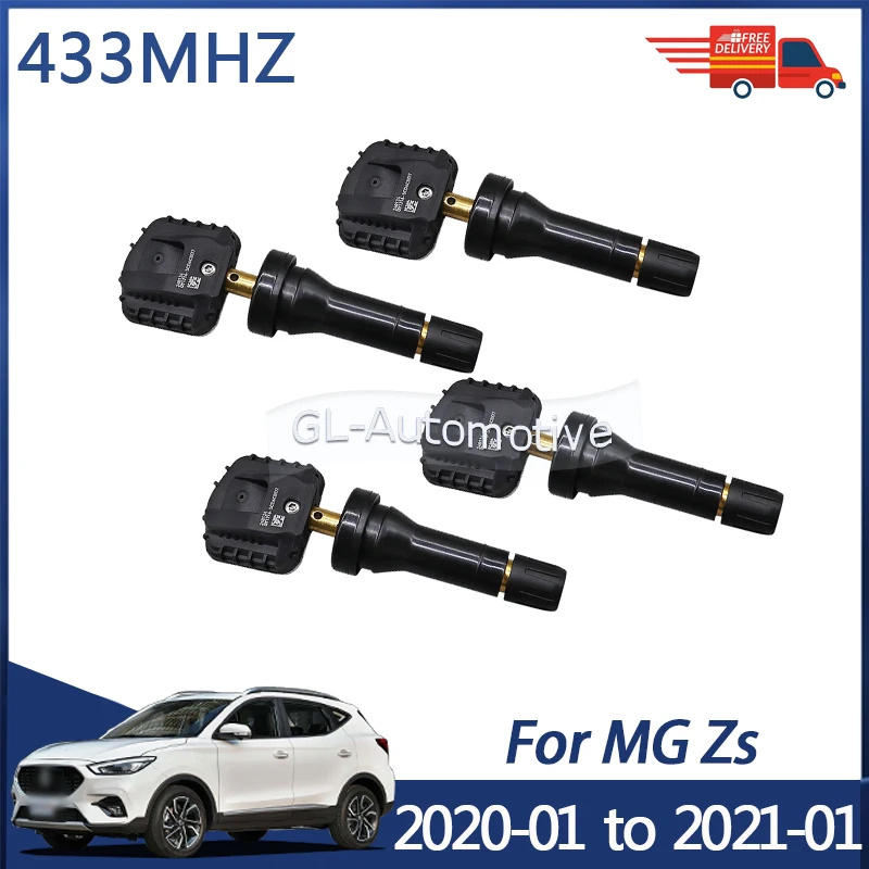 4PCS 10718213 TPMS Sensor Für MG Zs 2020-2024 Reifendruck Sensor 433MHZ