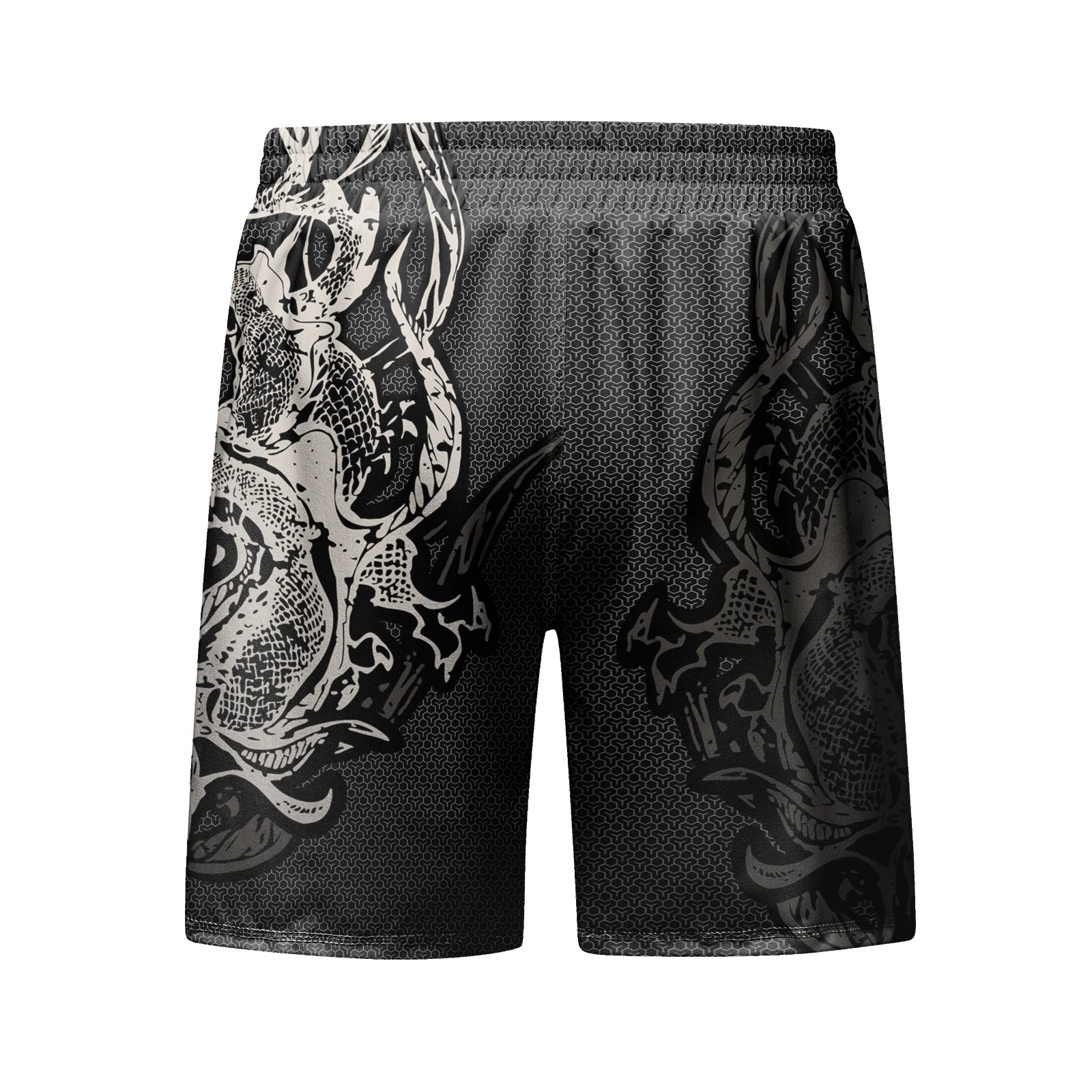 Cody Lundin Animal Print MMA Shorts Lightweight Trunks for KickBoxing Training Muay Thai BJJ Grappling Combat Sports Gym Shorts