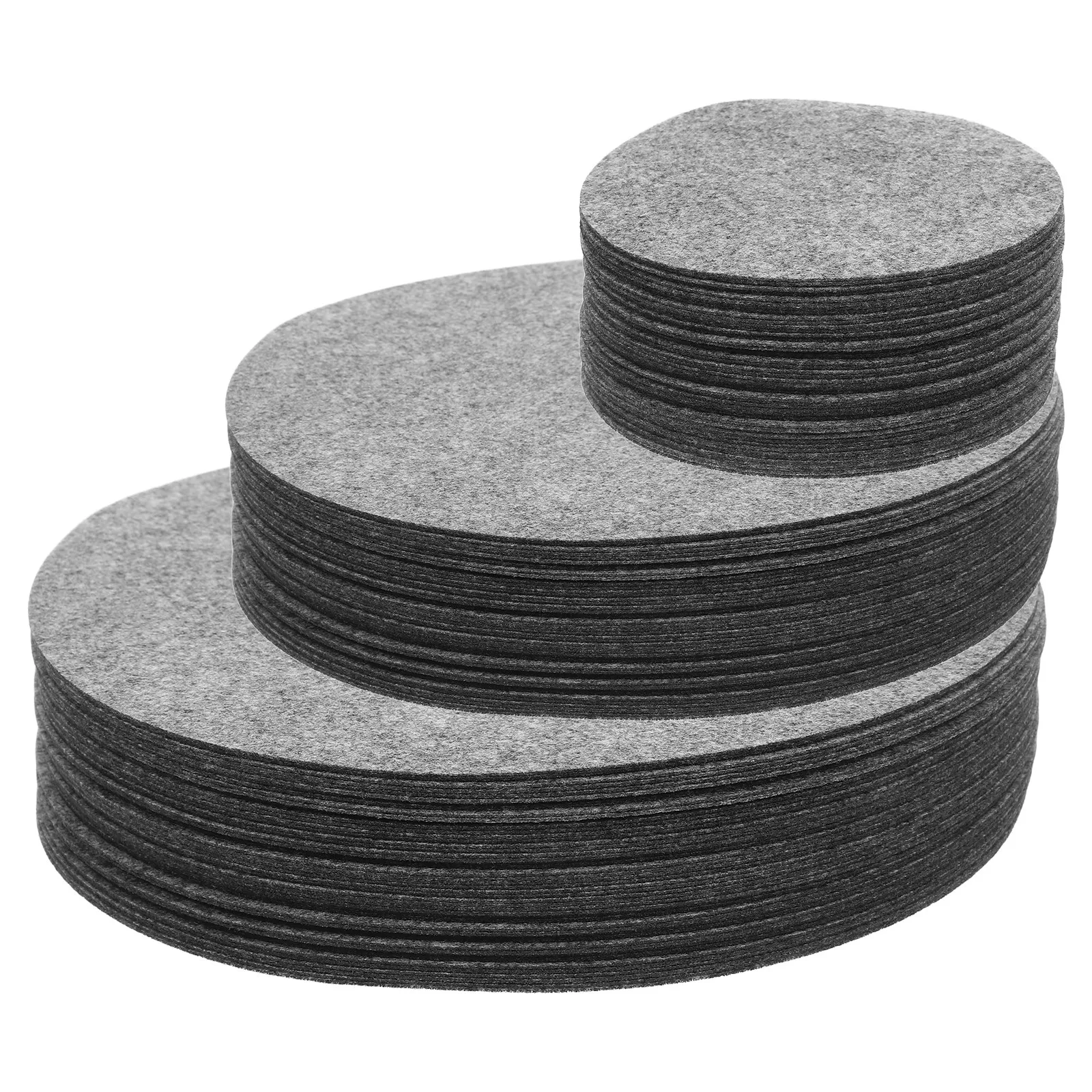 

144 шт. Мягкие войлочные разделители для тарелок, круглые защитные подкладки для хранения посуды, для штабелирования кастрюль и сковородок, защитные разделительные вкладыши
