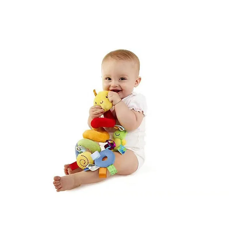 Baby Kinderwagen Hängen Puppe Spielzeug Kiids Rasseln Pädagogisches Spielzeug für Neugeborene Aktivität Tier Krippe Kleinkind Bett Glocke Baby Spielen