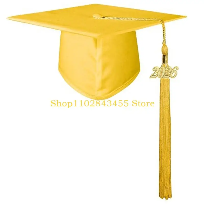 49MC Adult Ceremony Graduation Hat 2026 Comfortable Breathable Lightweight Cloth