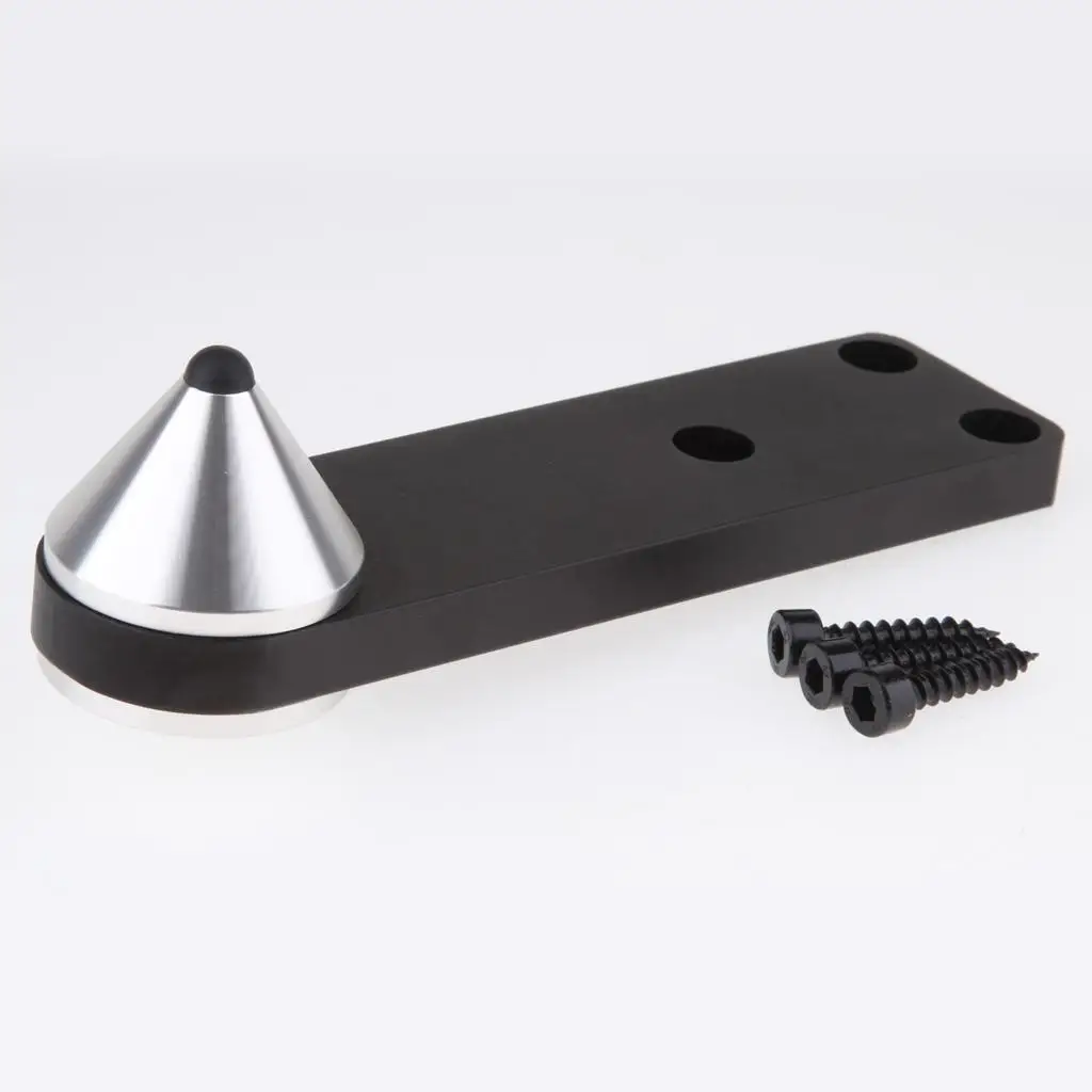 純アルミニウムスピーカー耐衝撃吸収フロアスタンドスパイク足爪