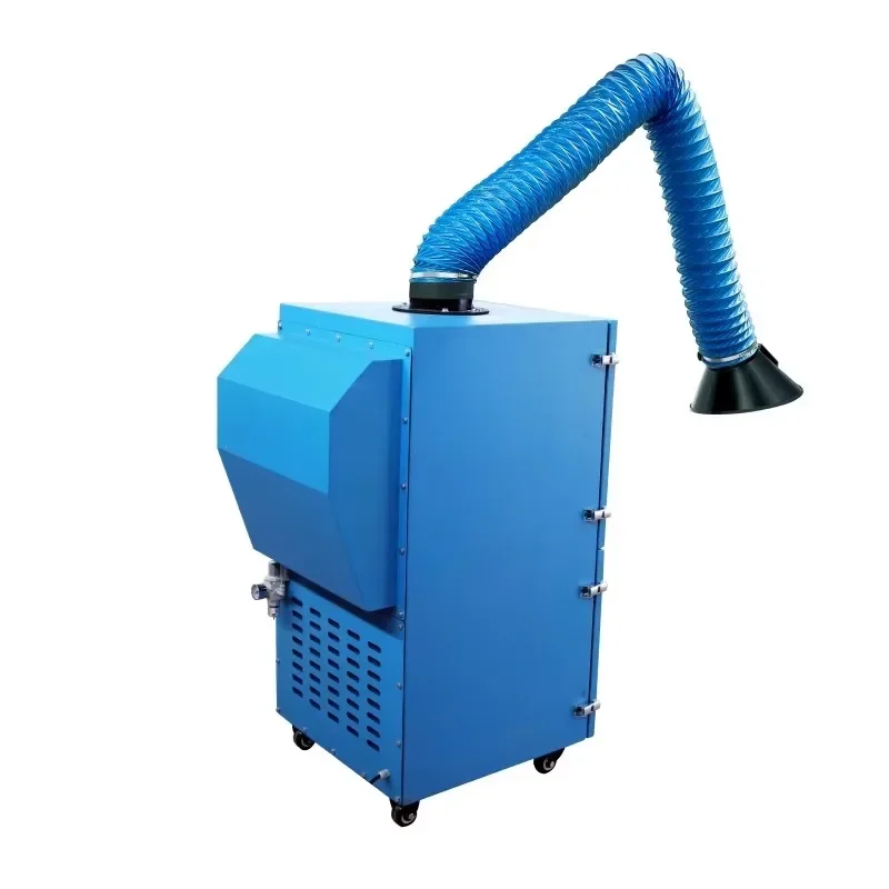 Portable Industrial Dust Collector Stainless Steel 99.99% Filter Precision Welding Fume Extraction Smoke Suction Gas Disposal