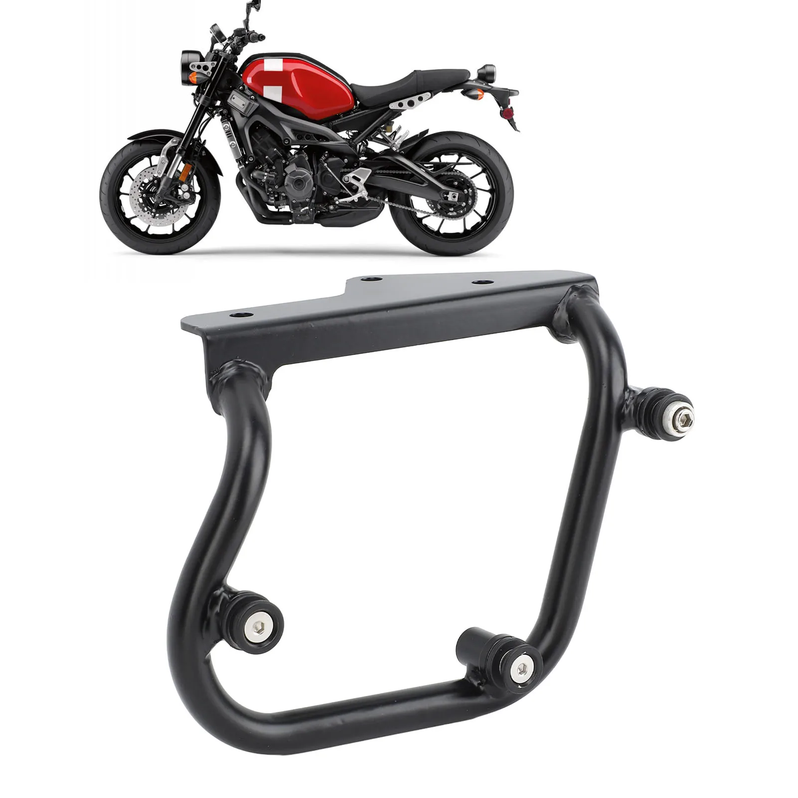 Saddlebag Support Rack 16mm Welded Iron Pipe Motorcycle Side Bag Mounts Bracket for XSR 900 2022‑2023