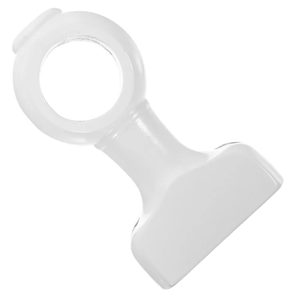 

2pcs Curtain Rod Bracket White 35 Closed Wood Holder For Home Office Hotel Decorative Track Accessories Pole Support