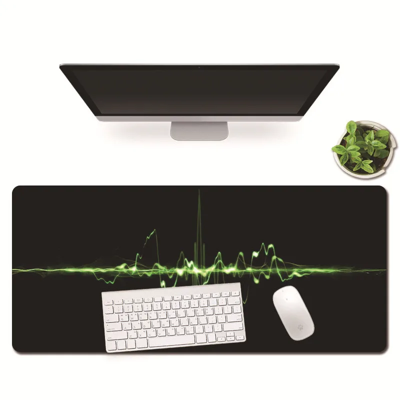 80*30 Nordic Geometric Mouse Pad Large Laptop Mouse Mat Waterproof Gaming Writing Desk Mats for Office Home PC Computer Keyboard