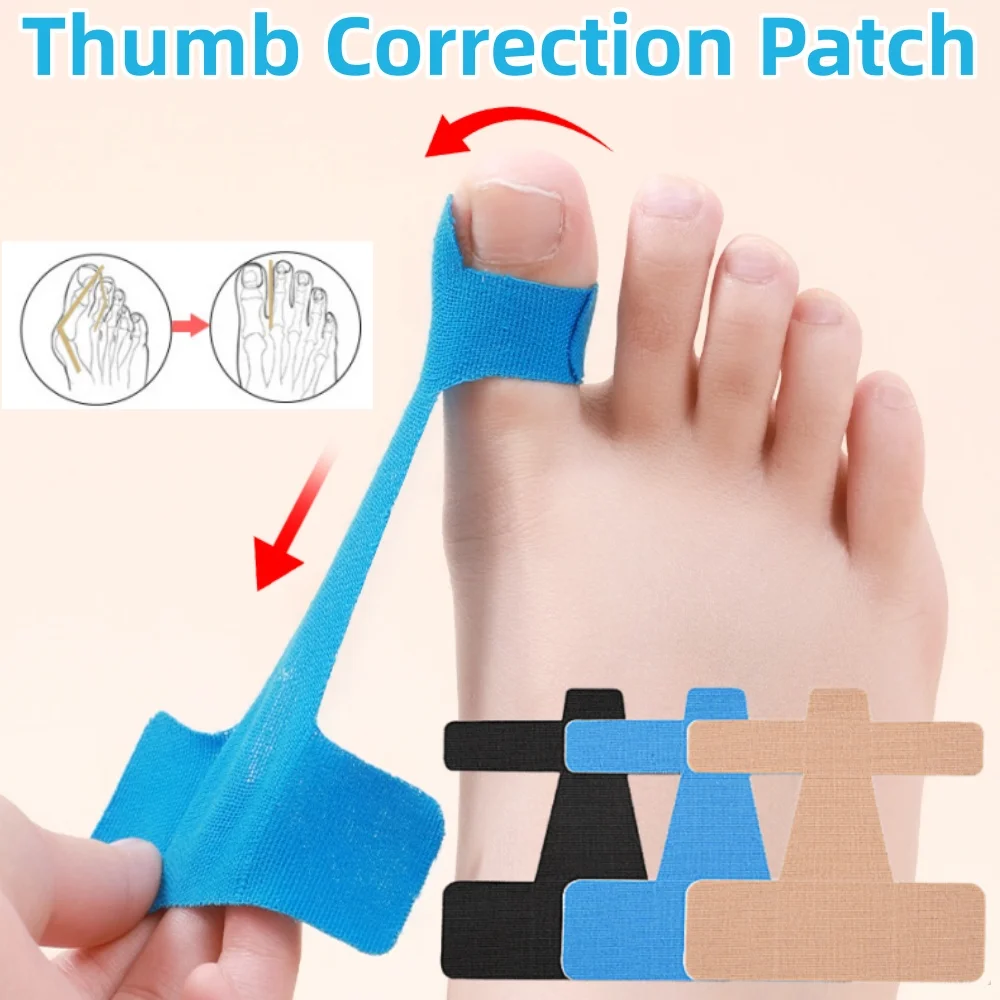 20Pcs Bunion Corrector Orthopedic Bunion Strap Breathable Toe Separator Hallux Valgus Orthosis Corrector for Big Toe Correction
