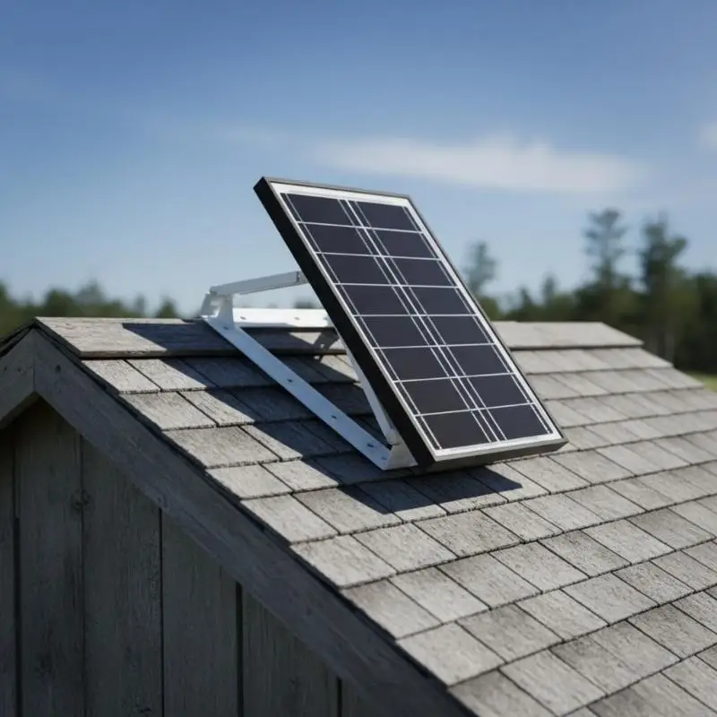 Foldable Solar Panel Bracket 45 Degree Light Weight Frame for Outdoor Camping 