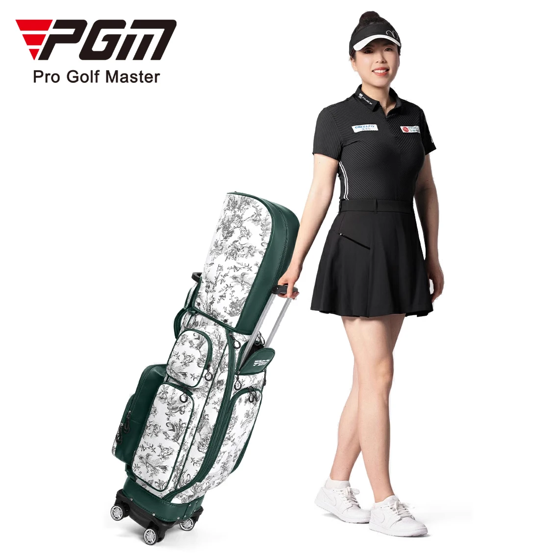 

PGM QB169 golf bag manufacturers women golf bag waterproof golf trolley bag with wheels