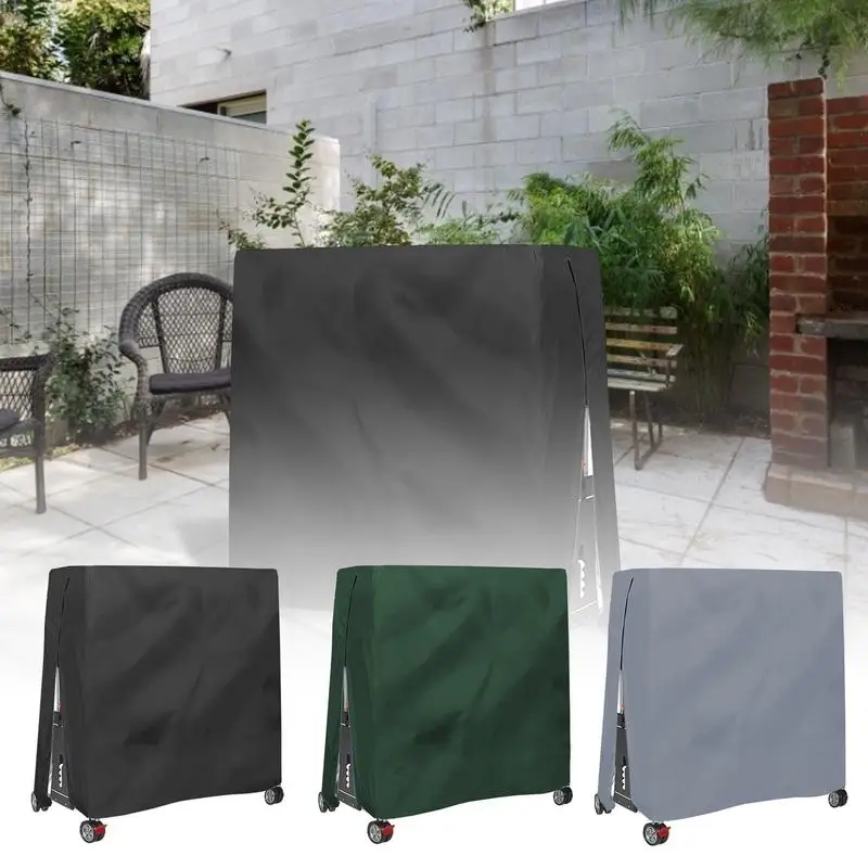 

Waterproof Dustproof Table Tennis Cover Folding Adjustable Chair Cover Collapsible Tennis Table Protectoion Cover For Outdoor