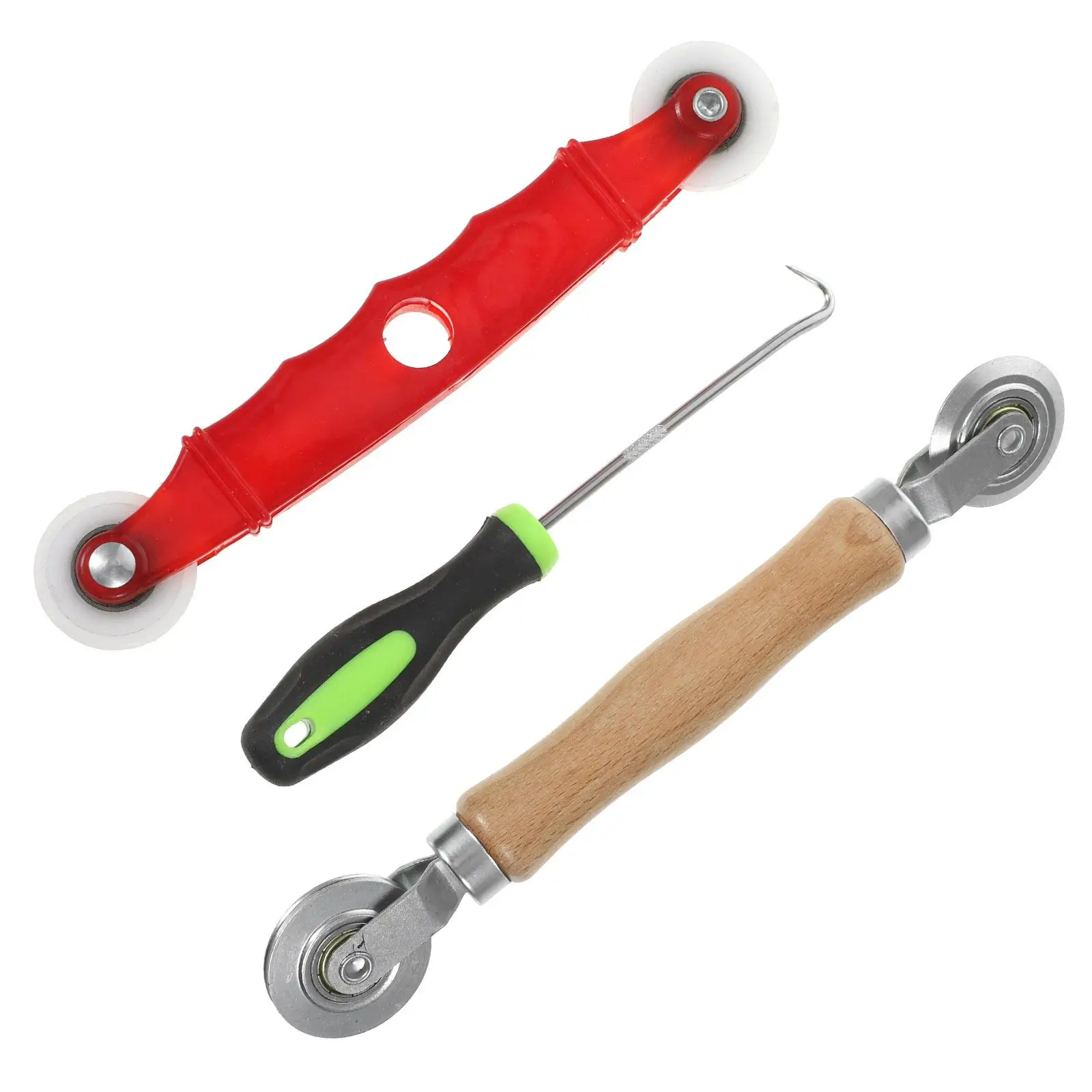 

1 set Screen Repair Kit Mesh Press Tool Window Door Installation Aluminum Frame Accessories Roller Bearing Remover Hook Spline